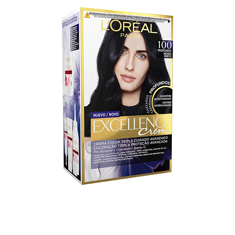 EXCELLENCE BRUNETTE краска для волос #100 True Black 