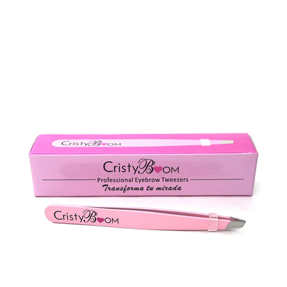 PROFESSIONAL EYEBROW TWEEZERS transforma tu mirada #rosa 1 u