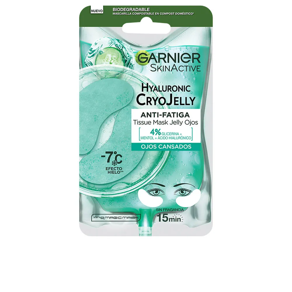 Тканевая маска для глаз против усталости Hyaluronic cryojelly