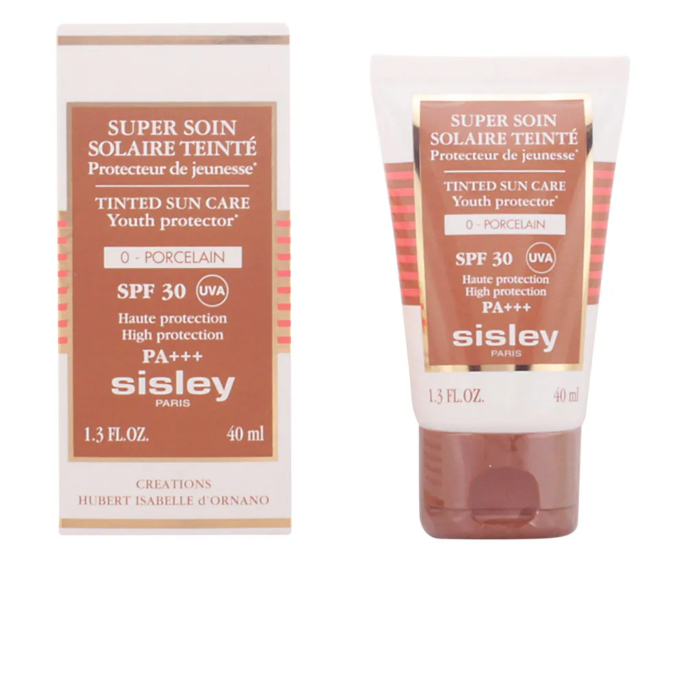 Солнцезащитный крем для лица Super soin solaire SPF30 #porcelain