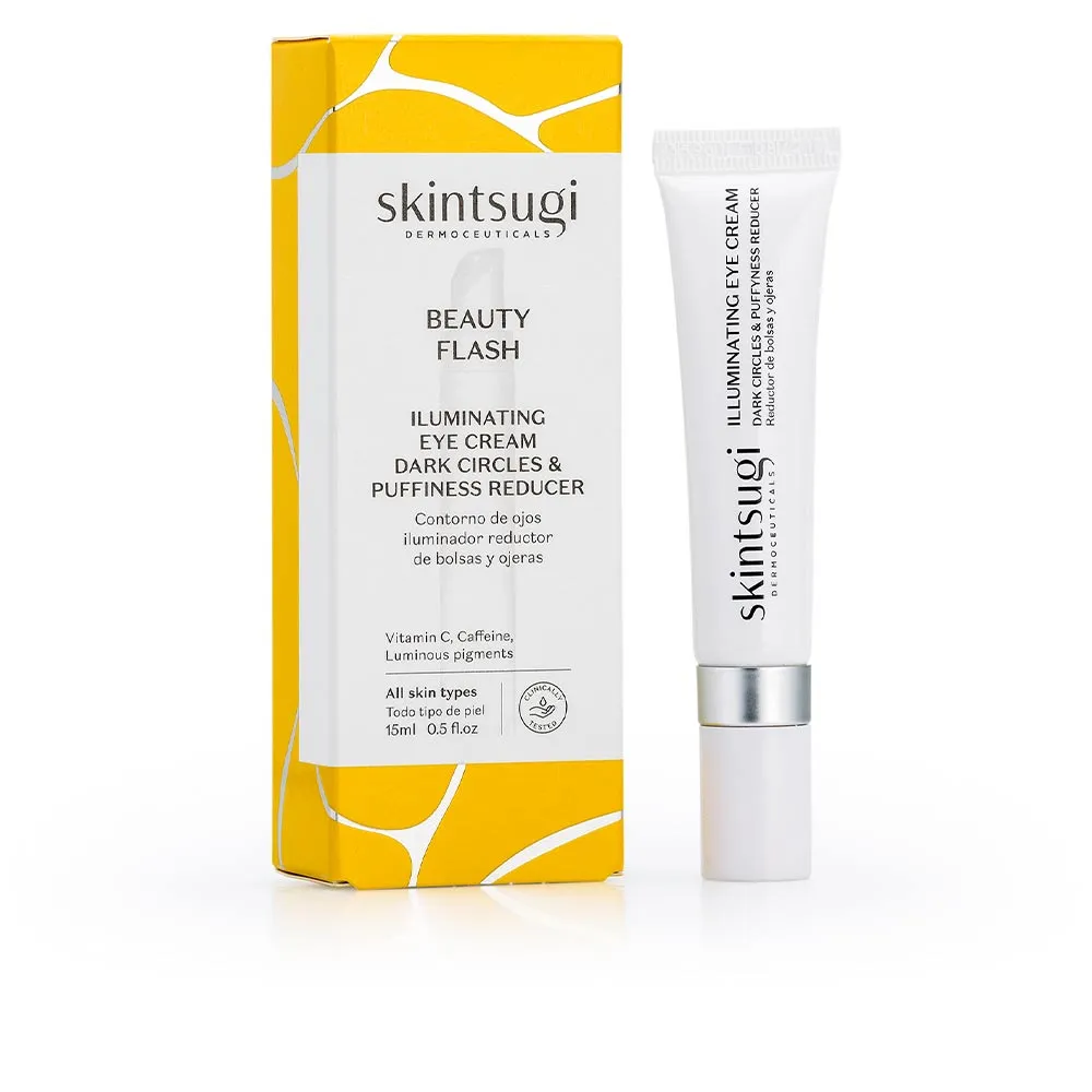 BEAUTY FLASH contorno de ojos iluminador reductor de bolsas y ojeras 15 ml