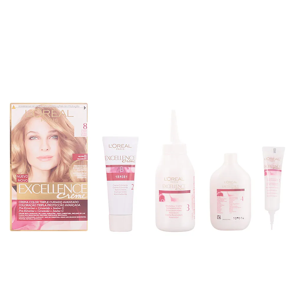 EXCELLENCE крем краска для волос #8 Light Blonde 