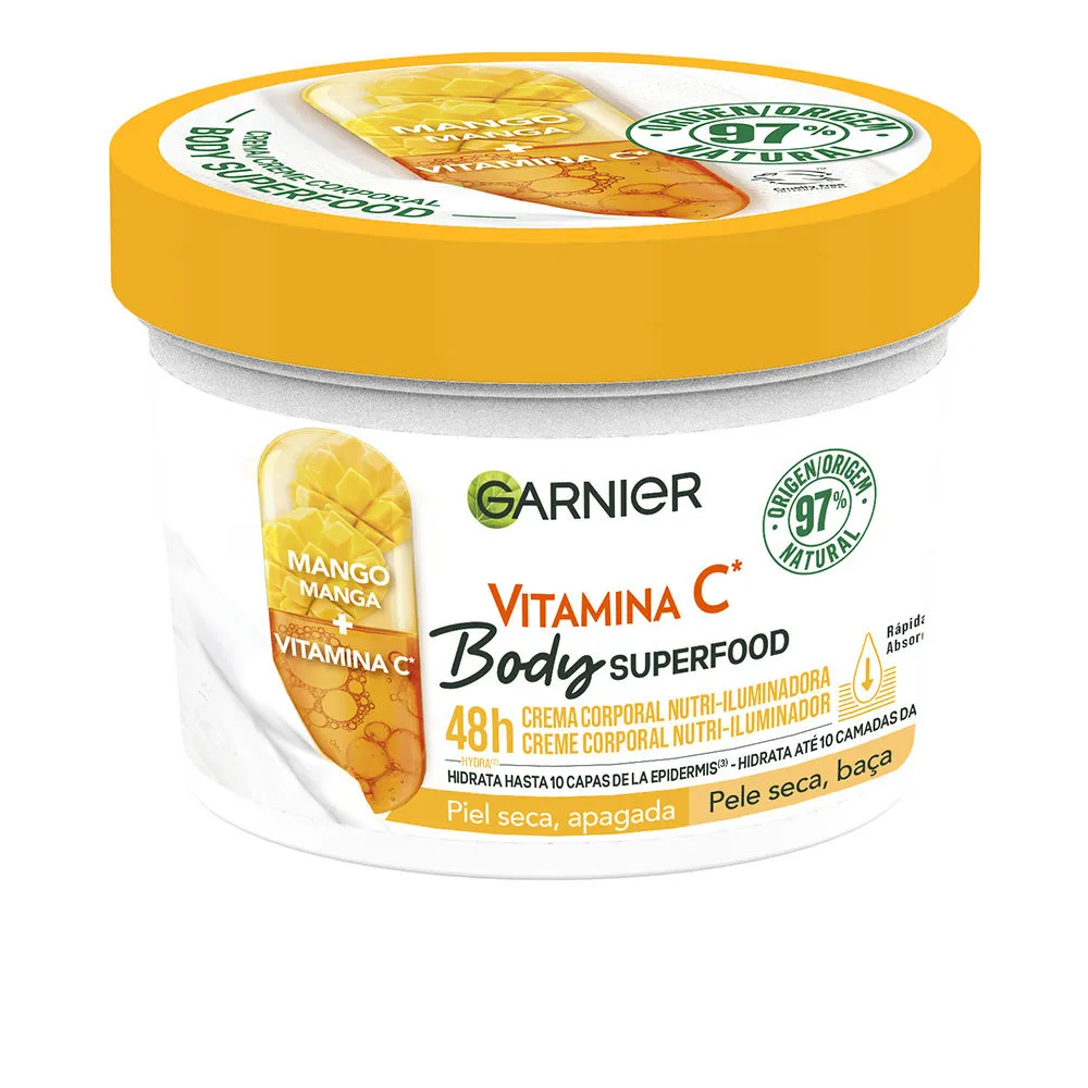 Питательный и осветляющий крем для тела Body superfood