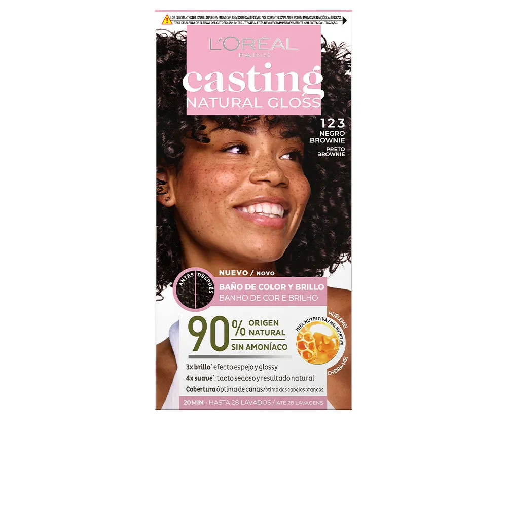 CASTING NATURAL GLOSS #123 Brownie Black 