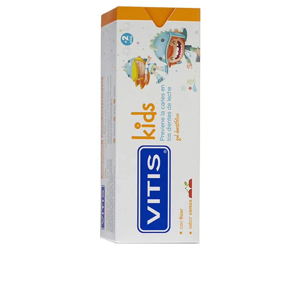 KIDS gel dentífrico con flúor #Cereza 50 ml