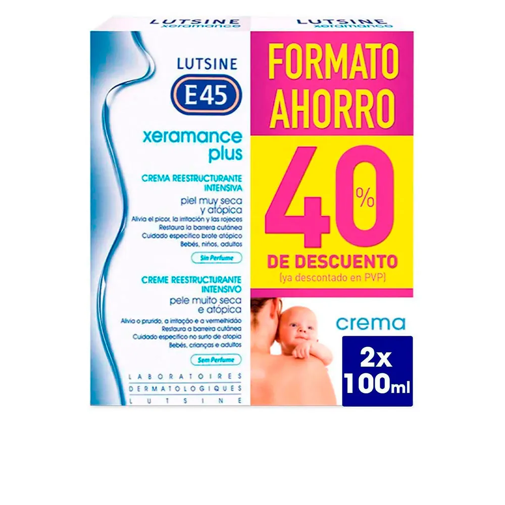 XERAMANCE PLUS crema reestructurante intensiva pack 2 x 100 ml
