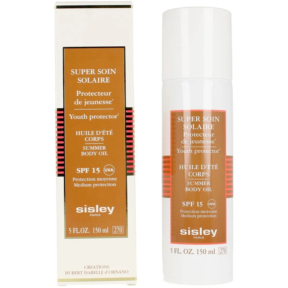 Солнцезащитное масло для тела Super soin solaire SPF15
