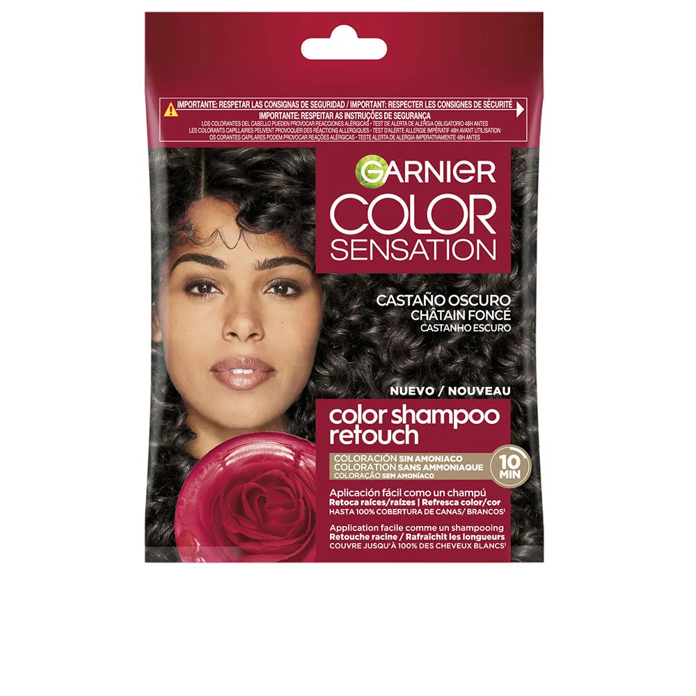 COLOR SENSATION шампунь #3.0-темно-коричневый 