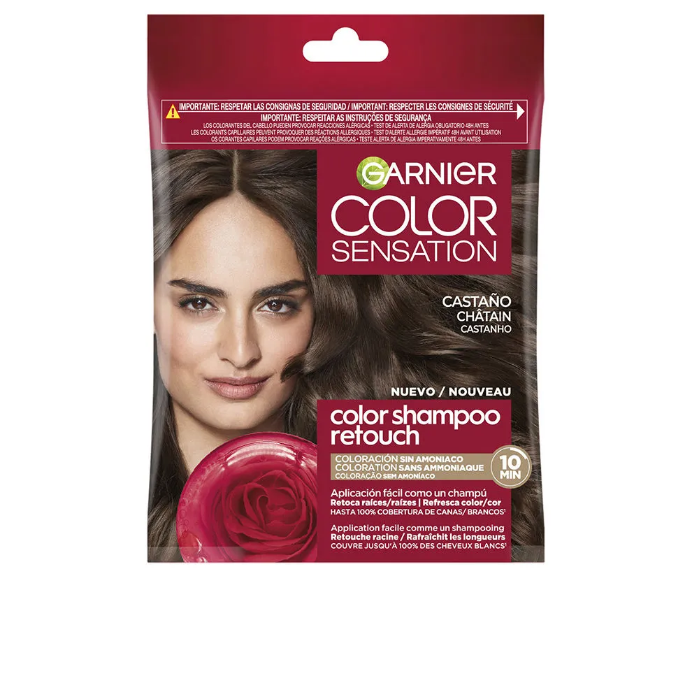 COLOR SENSATION шампунь #4.0-коричневый 