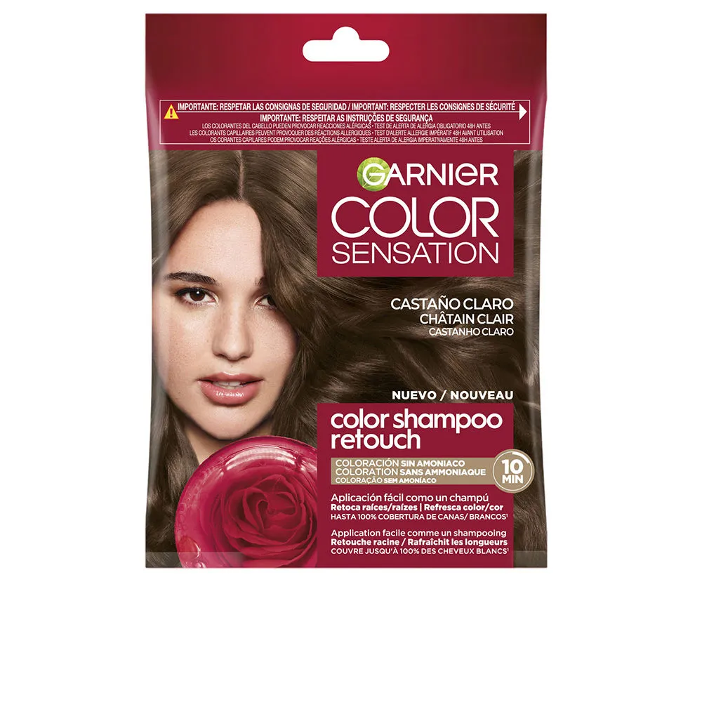 COLOR SENSATION шампунь #5.0-светлый коричневый 