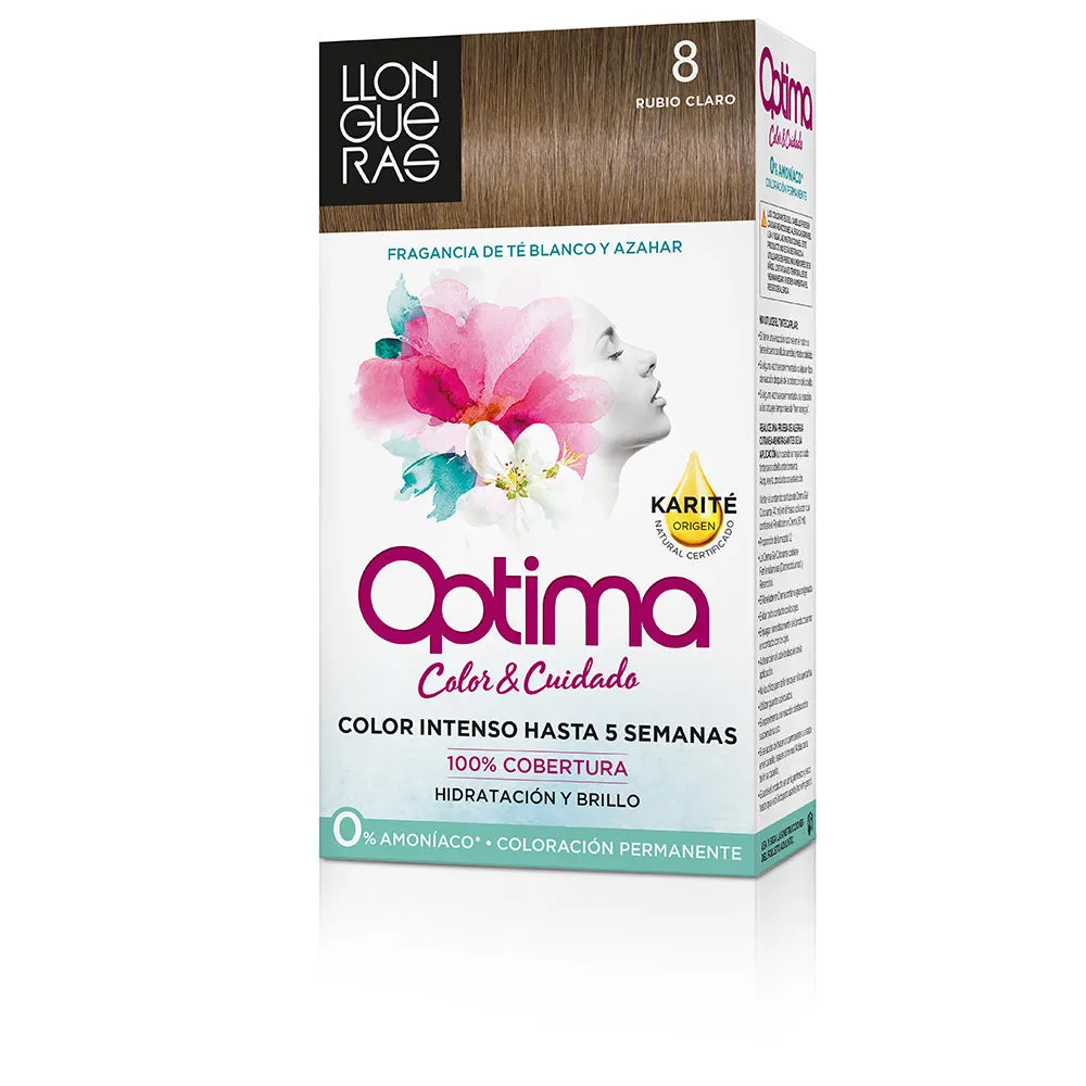 OPTIMA hair colour #8-light blond 1 u