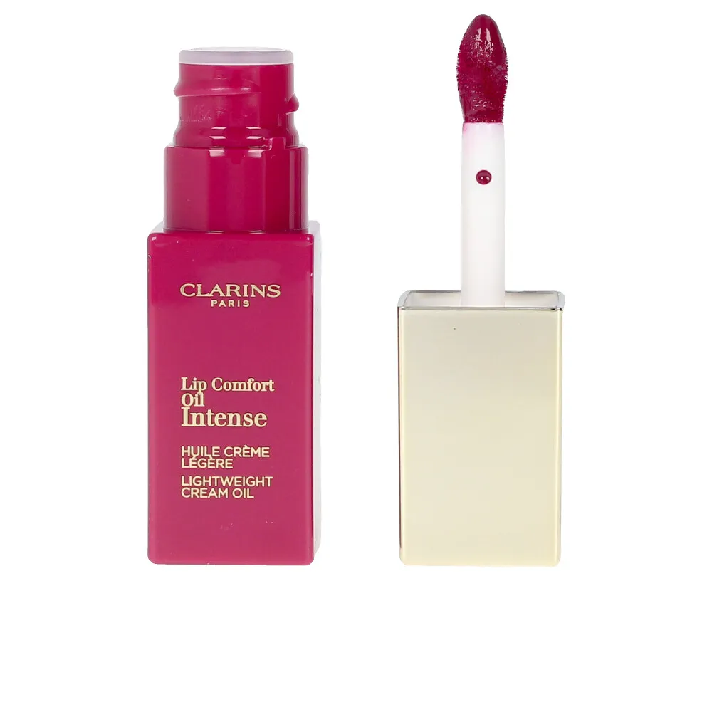 Масло-тинт для губ с кремовой текстурой Lip comfort oil #02-intense plum