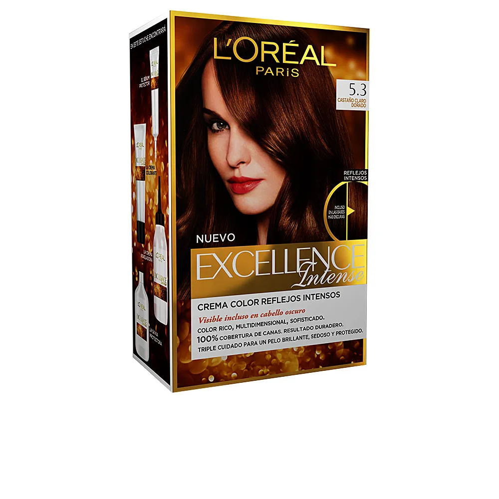 EXCELLENCE крем краска для волос #5.3 Light Golden Brown 
