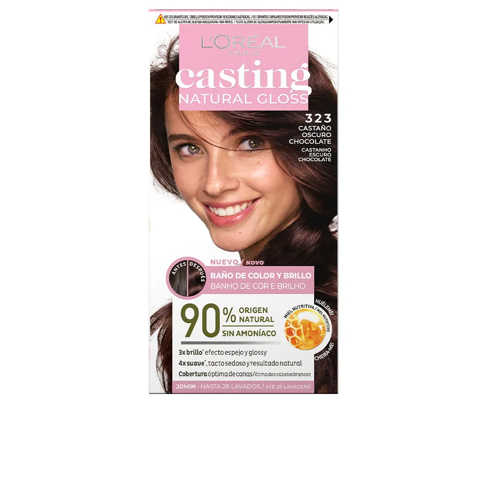 CASTING NATURAL GLOSS #323 Dark Chocolate Brown 