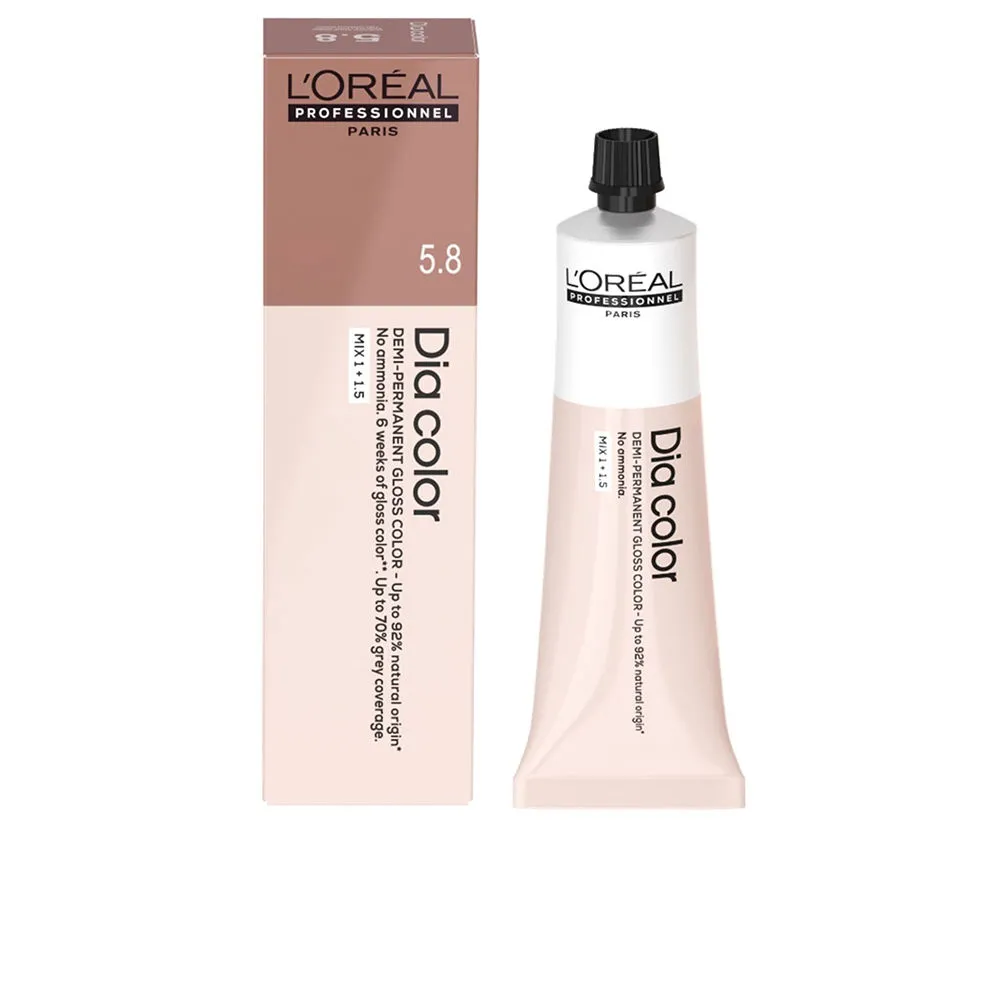 DIA COLOR  Деми-перманентный краситель-блеск без аммиака #8.23 60 ml