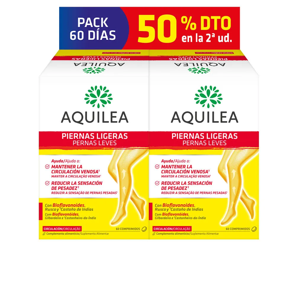 PIERNAS LIGERAS comprimidos pack 2 x 60 u
