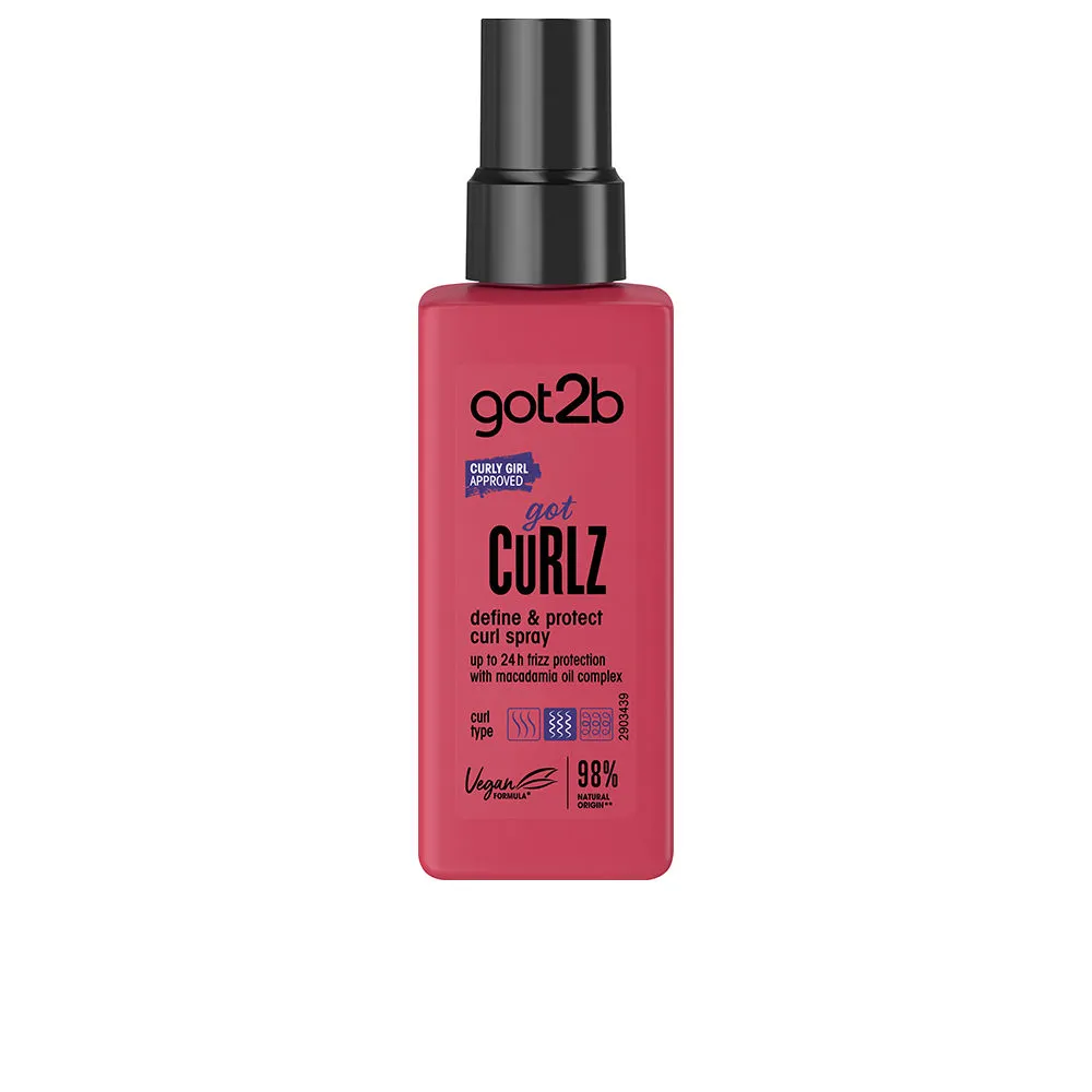 Спрей для укладки кудрявых волос Got2b got curlz