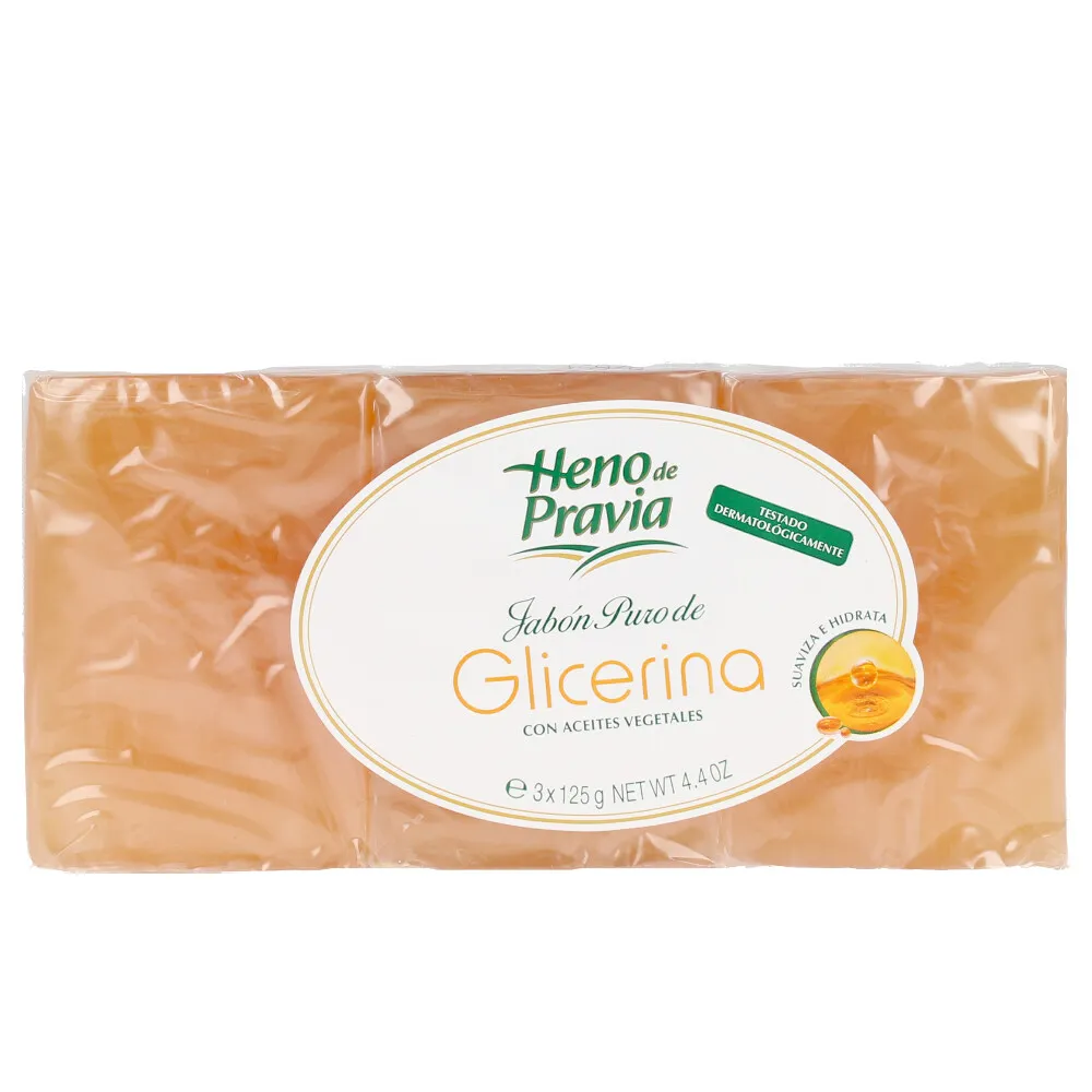 GLICERINA jabón puro pack 3 x 125 gr