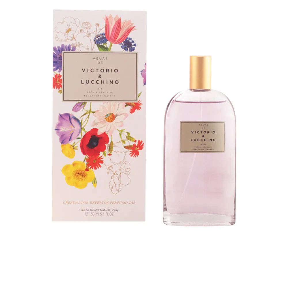 AGUAS DE VICTORIO & LUCCHINO Nº4 eau de toilette vaporizador 150 ml