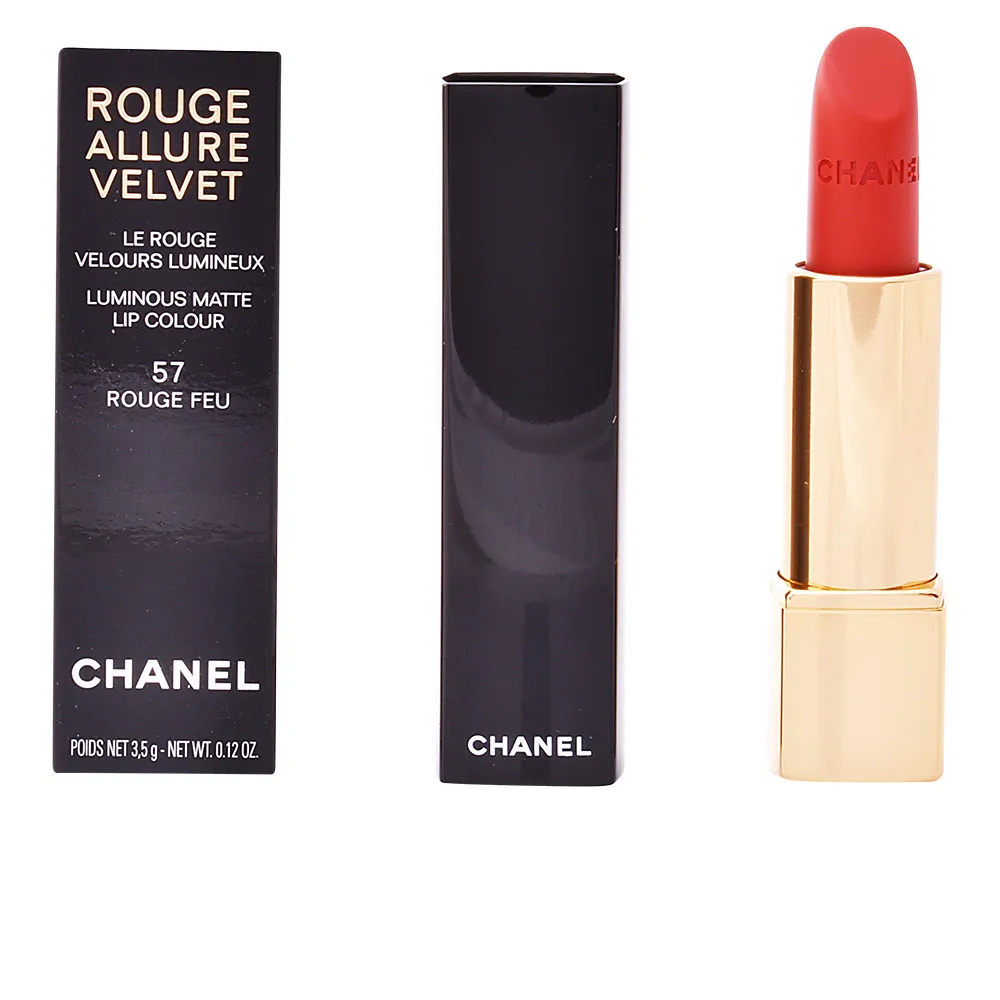 Помада для губ Rouge allure velvet #57-rouge feu