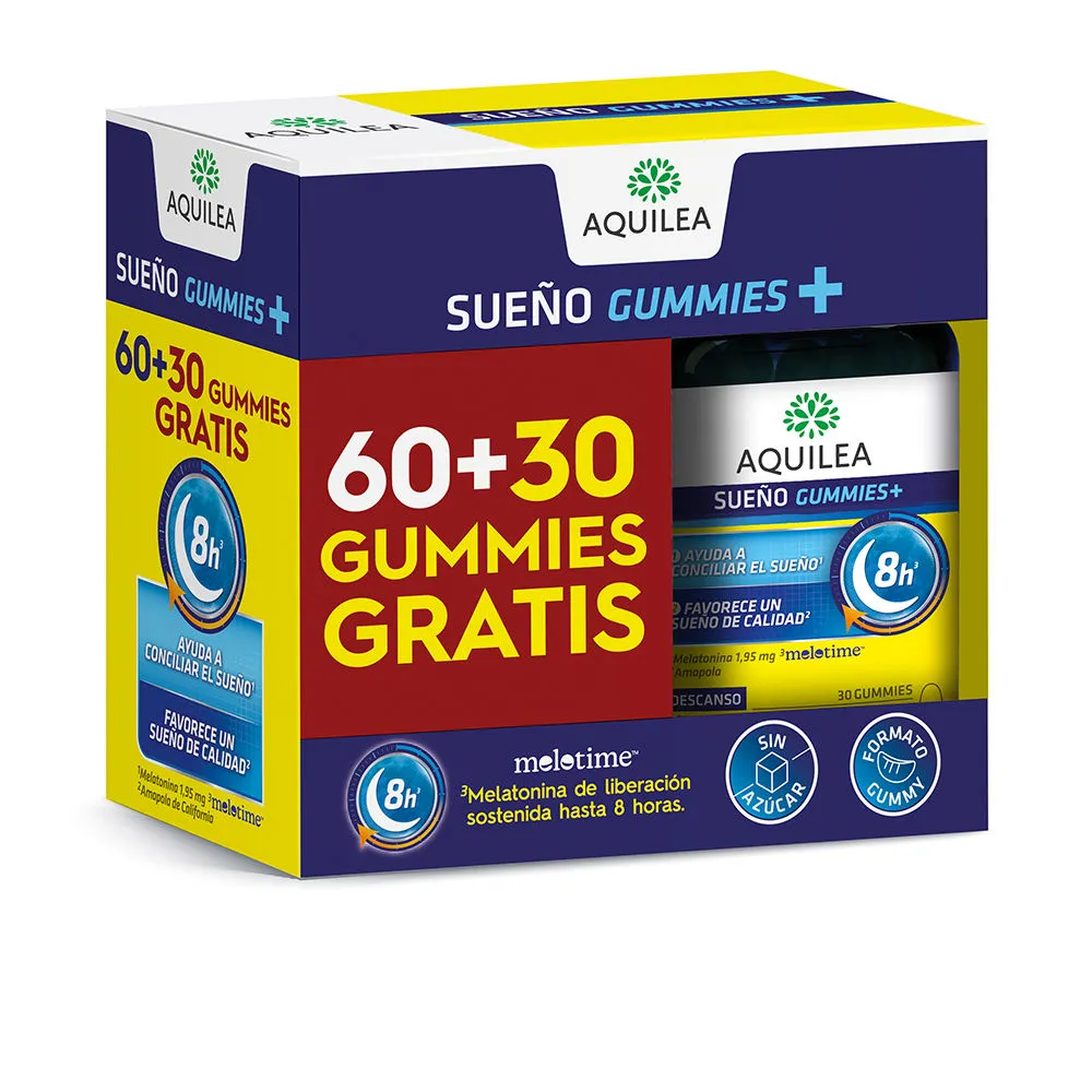 SUEÑO gummies sin azúcar pack 60 + 30 90 u