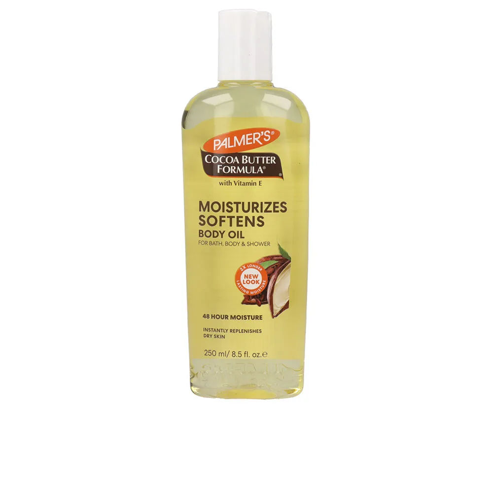 COCOA BUTTER FORMULA aceite corporal hidratante suavizante 250 ml