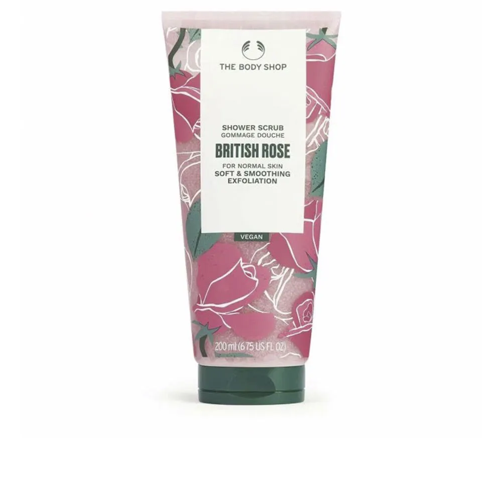 BRITISH ROSE shower scrub 200 ml
