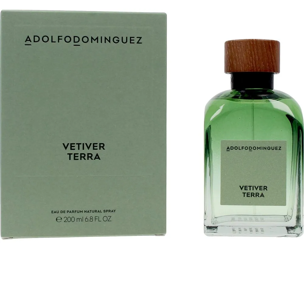 VETIVER TERRA eau de parfum vaporizador 200 ml