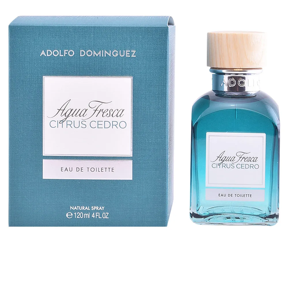 AGUA FRESCA CITRUS CEDRO eau de toilette vaporizador 120 ml