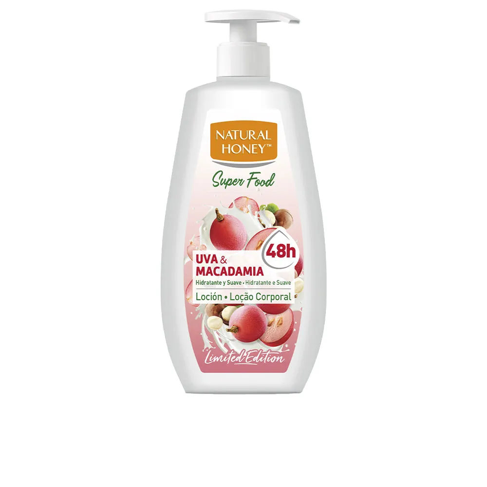 SUPER FOOD gel de ducha uva & macadamia 700 ml