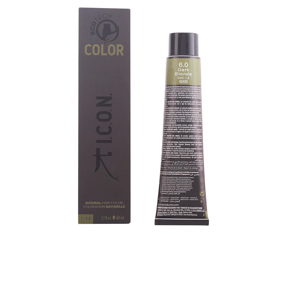 ECOTECH COLOR краска для волос #6.0 dark blonde