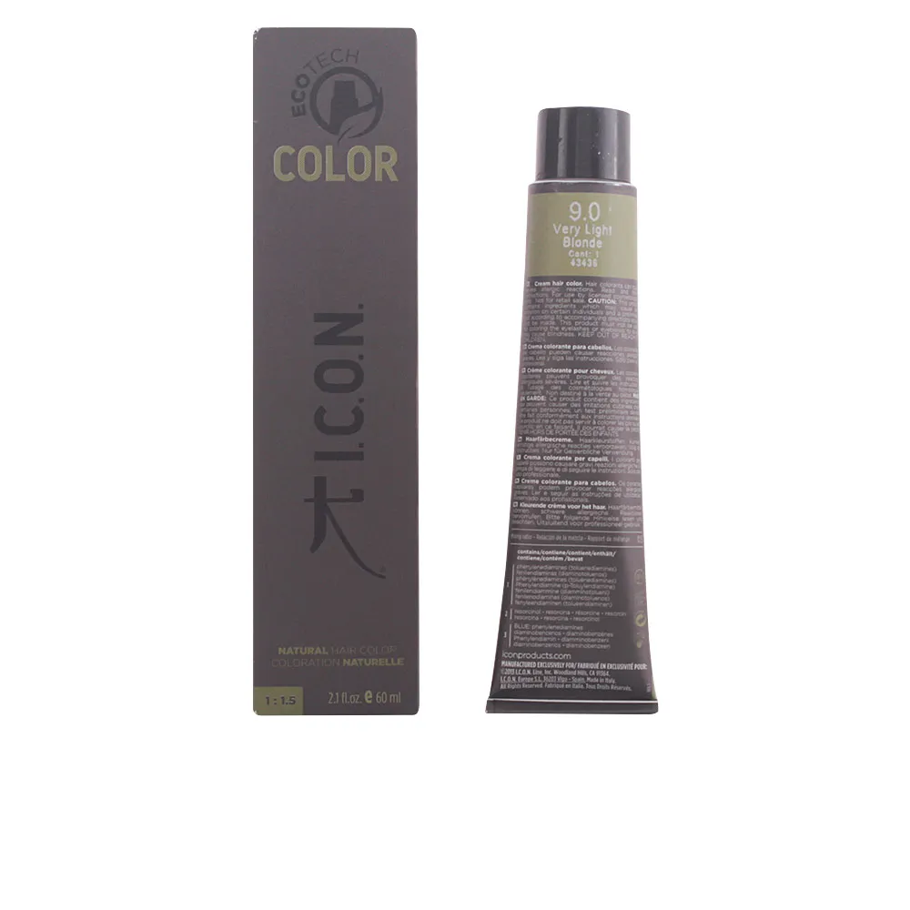 ECOTECH COLOR краска для волос #9.0 very light blonde