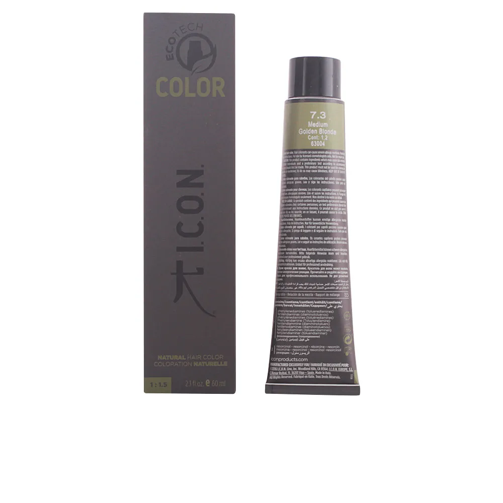 ECOTECH COLOR краска для волос #7.3 medium golden blonde