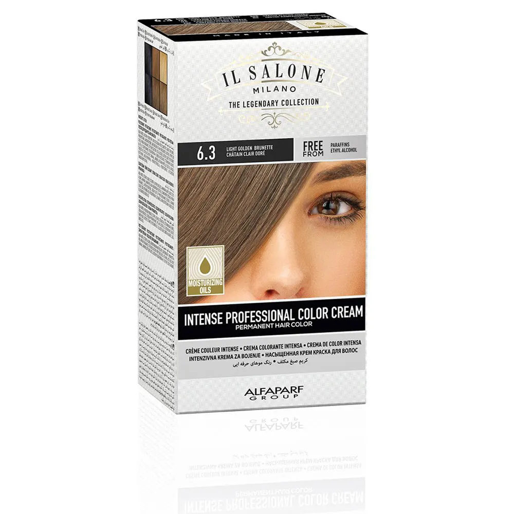 INTENSE PROFESSIONAL COLOR CREAM permanent hair color #6.3 1 u