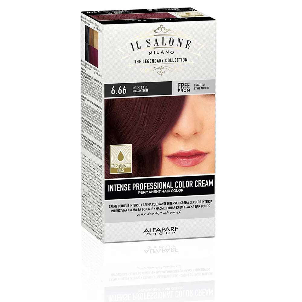 INTENSE PROFESSIONAL COLOR CREAM permanent hair color #6.66 1 u