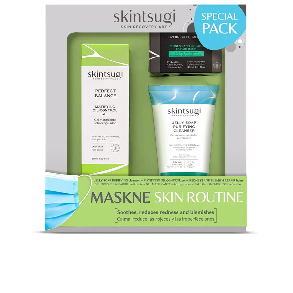 MASKNE SKIN ROUTINE lote 3 pz