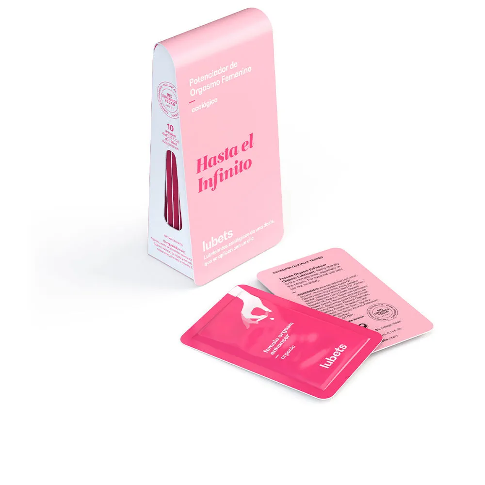 LUBRICANTE ECOLÓGICO potenciador de orgasmo femenino 10 x 4 ml