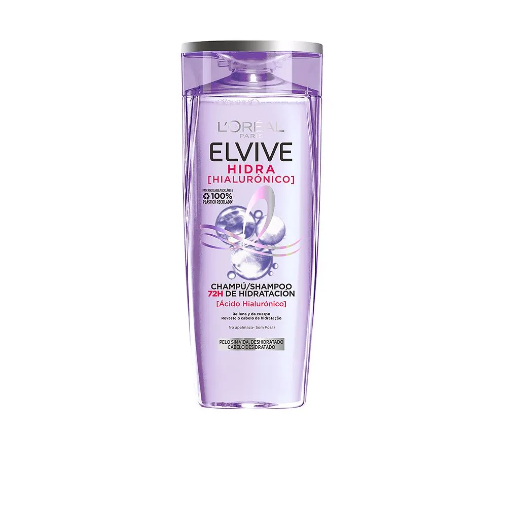 ELVIVE HYDRA HYALURONIC шампунь с гиалуроновой кислотой для увлажнения волос на 72 часа