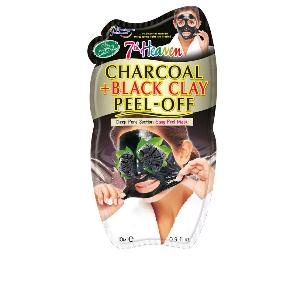 PEEL-OFF  charcoal + black clay mask 10 ml