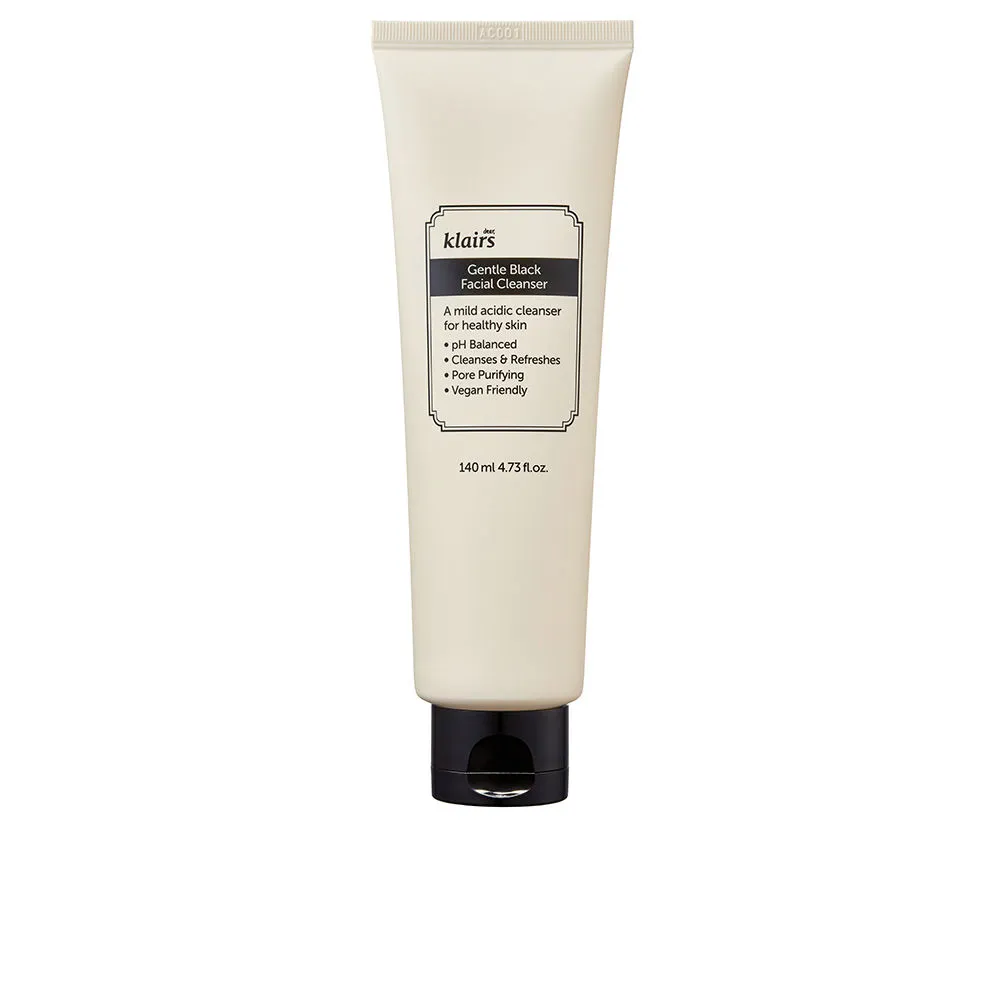 GENTLE BLACK facial cleanser 140 ml