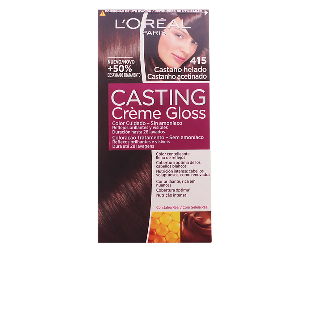CASTING крем GLOSS #415 Iced Brown 