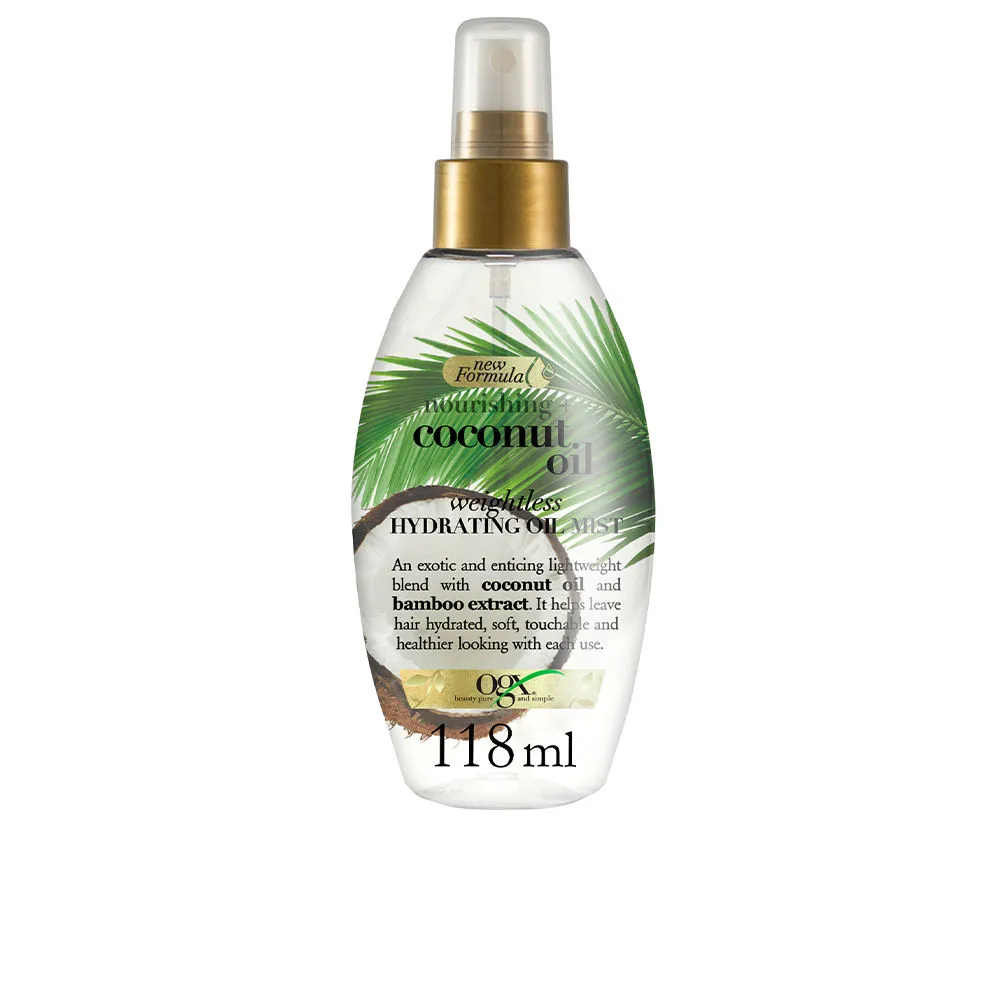 COCONUT OIL hydrating hair oil mist 118 ml