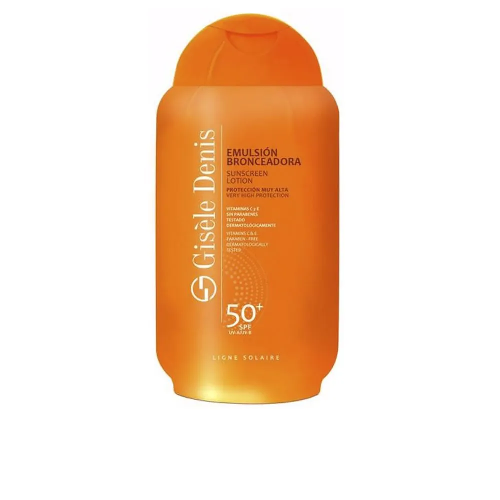 EMULSIÓN BRONCEADORA sunscreen lotion SPF50+ 200 ml