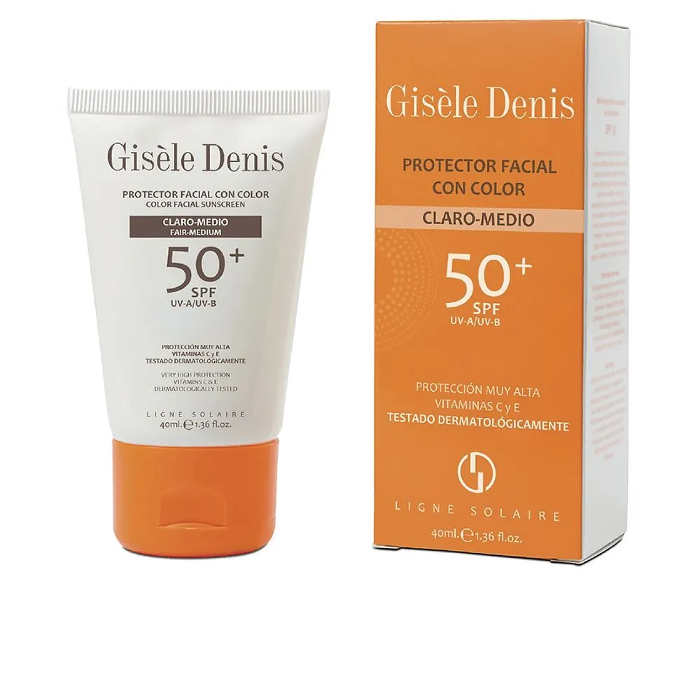 PROTECTOR FACIAL con color SPF 50+ #claro-medio