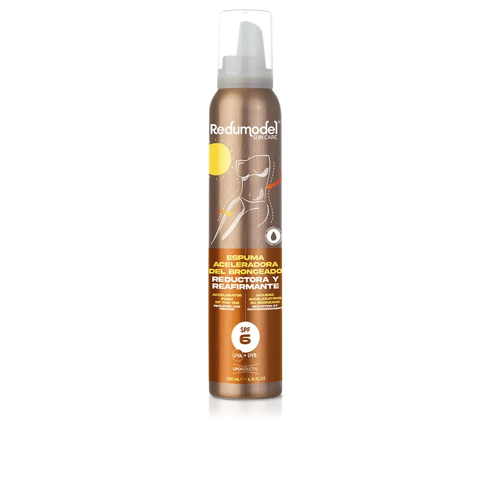 SUN CARE espuma aceleradora del bronceado reductora y reafirmante SPF6 200 ml