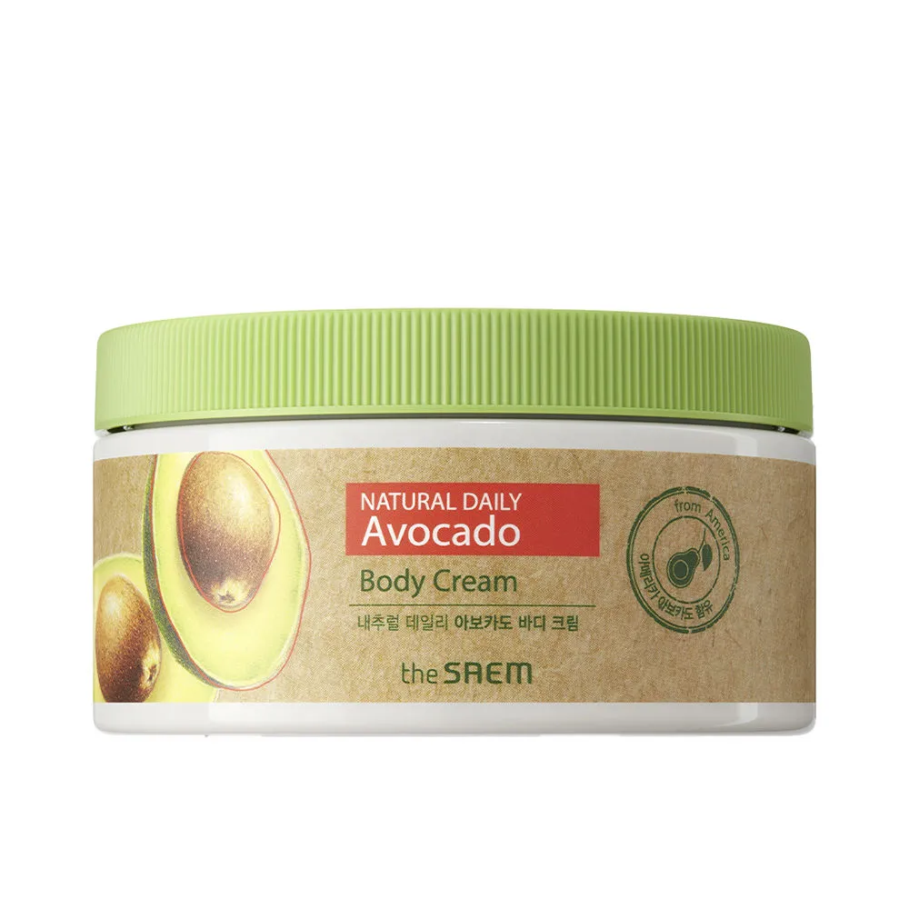 NATURAL DAILY AVOCADO crema corporal 300 ml
