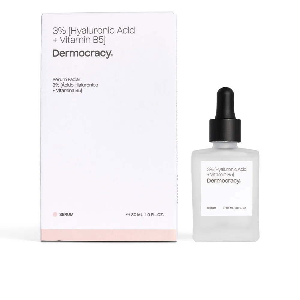 3% [ÁCIDO HIALURÓNICO + VITAMINA B5] sérum facial 30 ml
