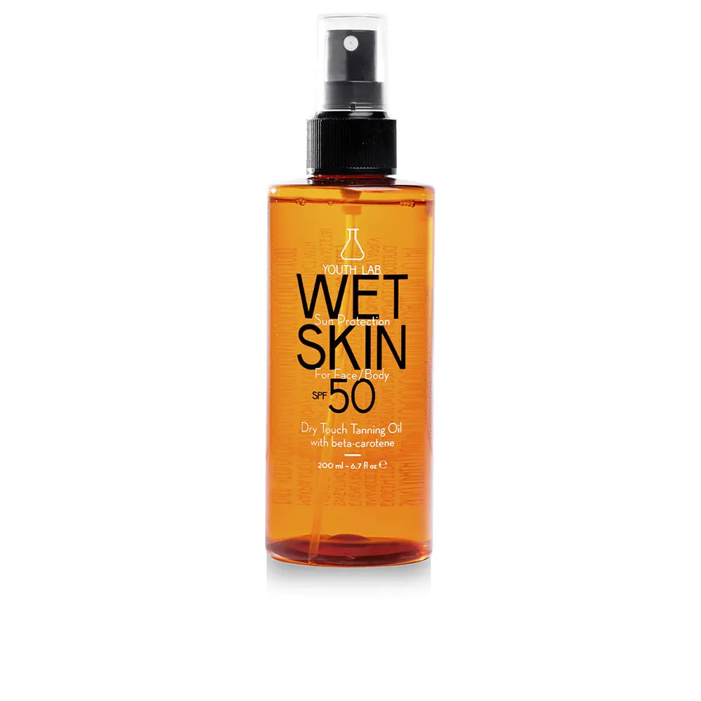 WET SKIN aceite bronceador en seco SPF50 200 ml