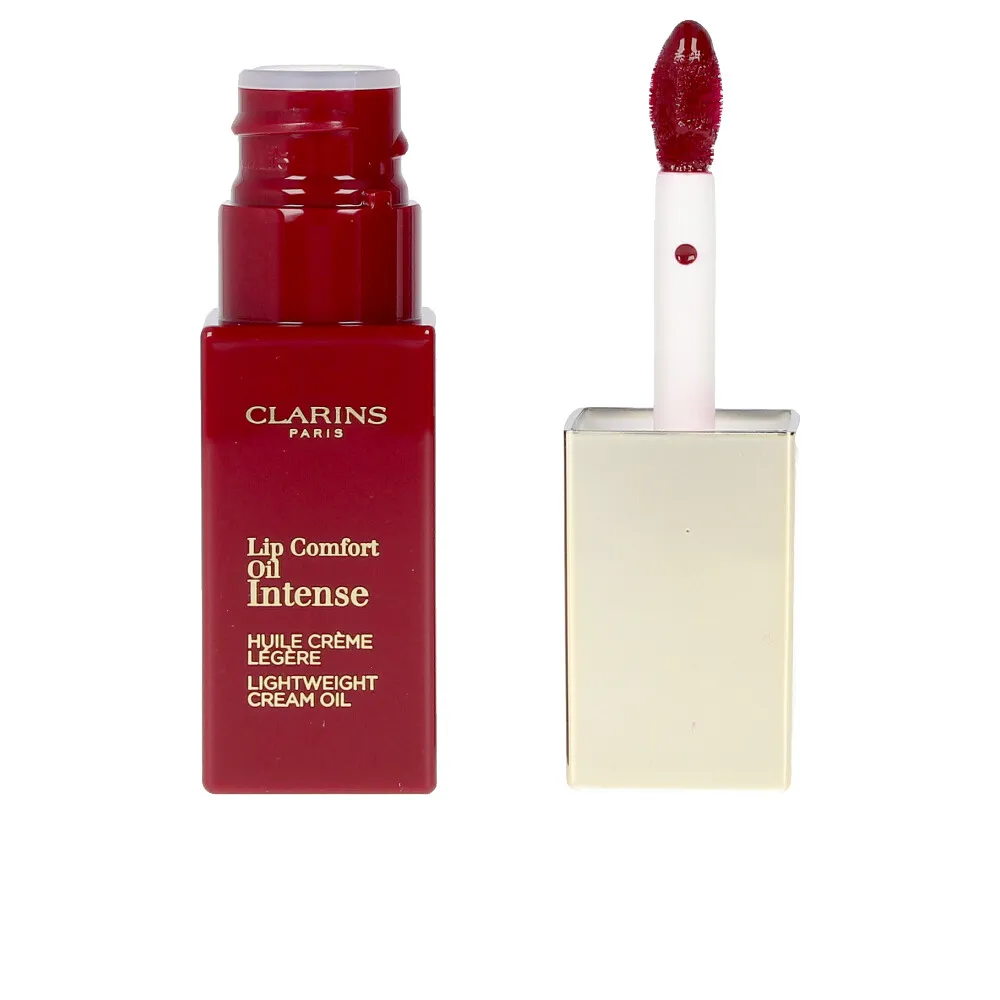 Масло-тинт для губ с кремовой текстурой Lip comfort oil #08-intense burgundy