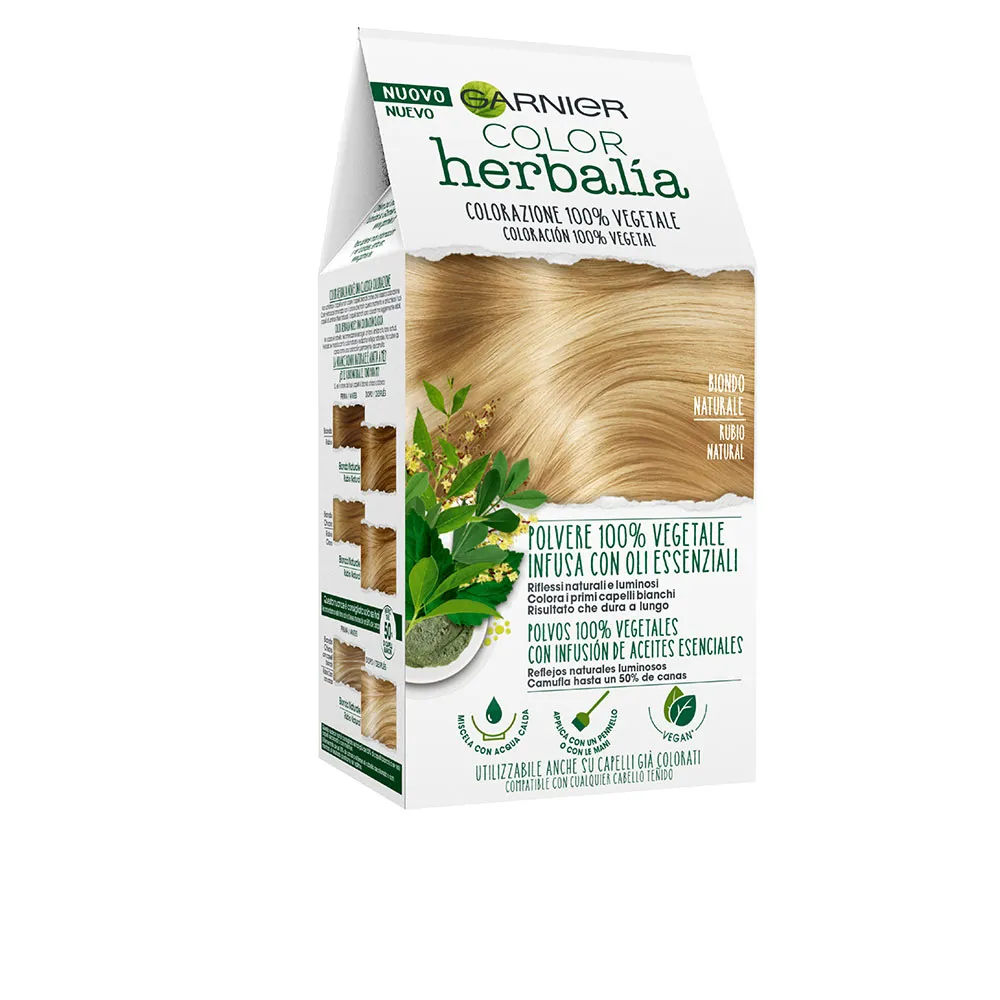 Краска для волос Herbalia color 100% vegetal #rubio natural